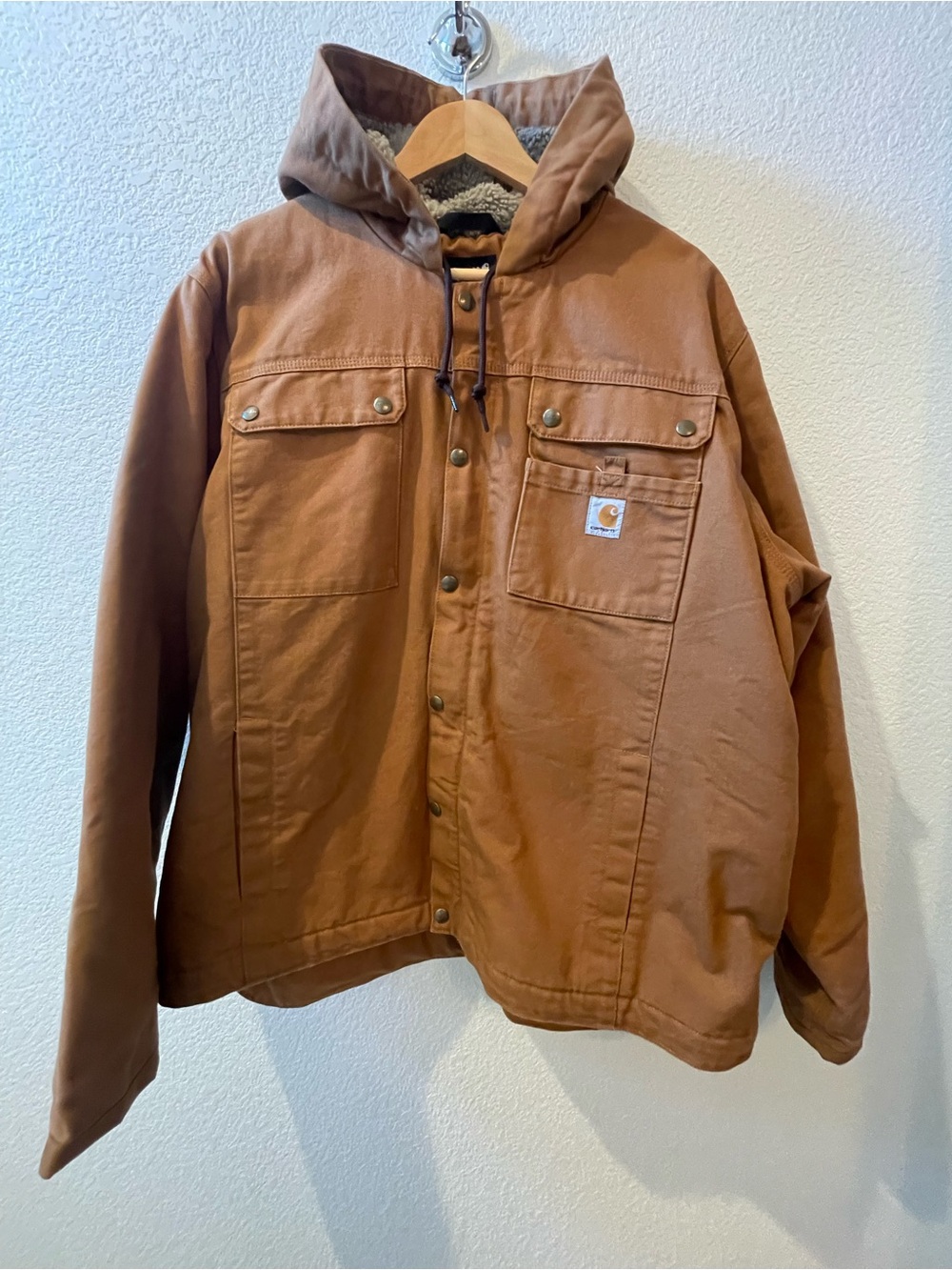Carhartt Bartlett Brown Hooded Jacket
